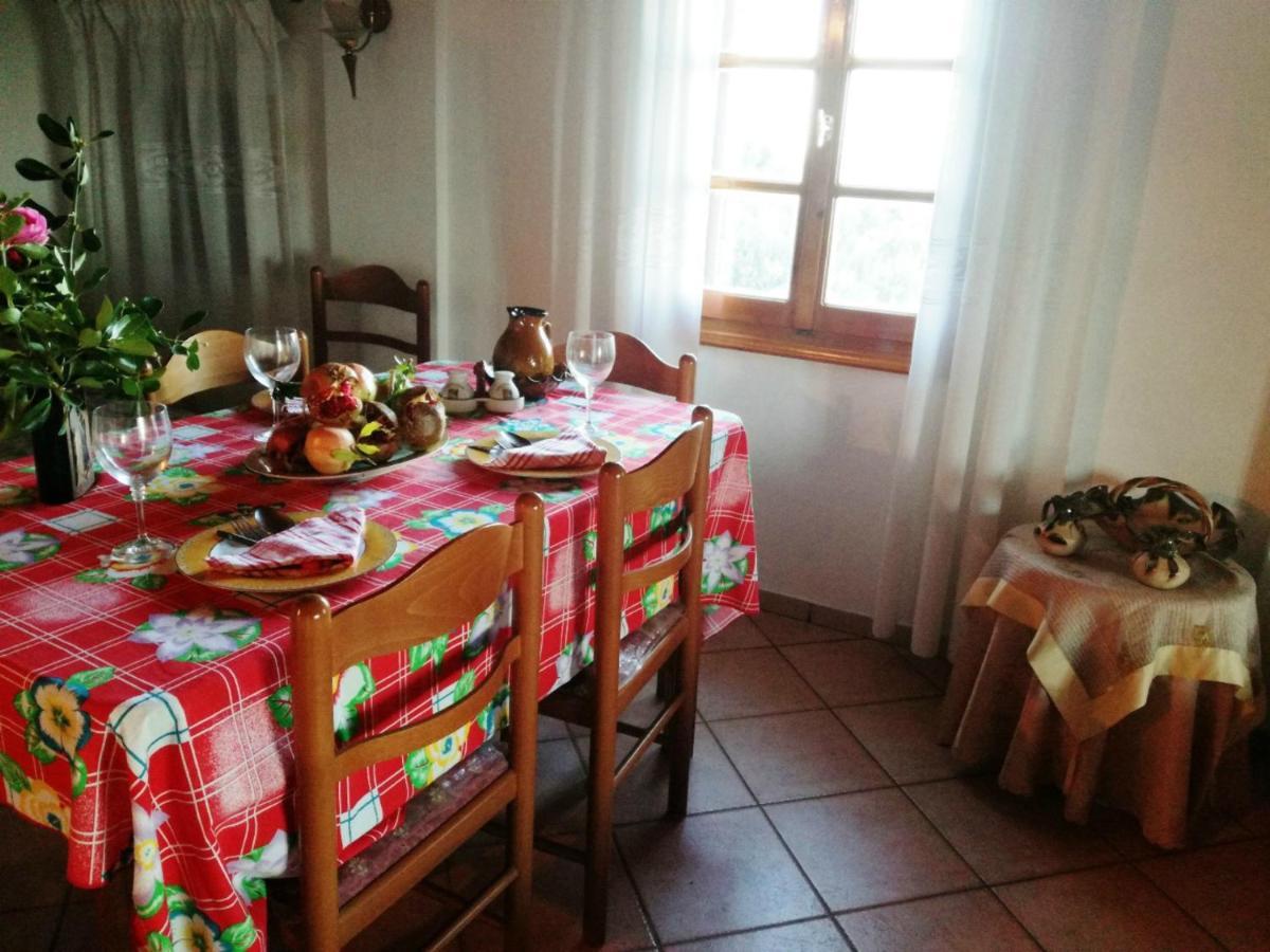 Villa Amfithea Moni Evaggelistrias Exteriör bild